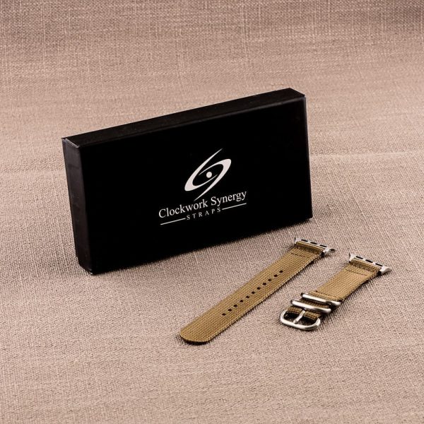 Desert Tan 2-Piece Heavy Ballistic Bands for Apple Watch<sup>®</sup> - Image 3