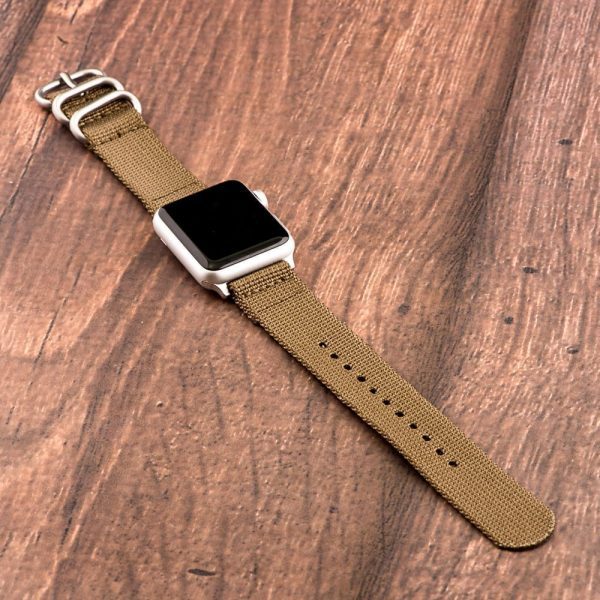 Desert Tan 2-Piece Heavy Ballistic Bands for Apple Watch<sup>®</sup> - Image 2