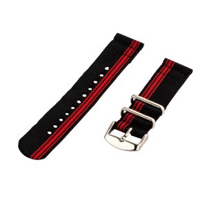 Racing Black & Red 2-piece Classic Ballistic Bands