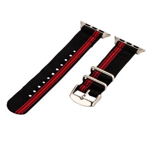Racing Black & Red 2-Piece Classic Ballistic Bands for Apple Watch<sup>®</sup>