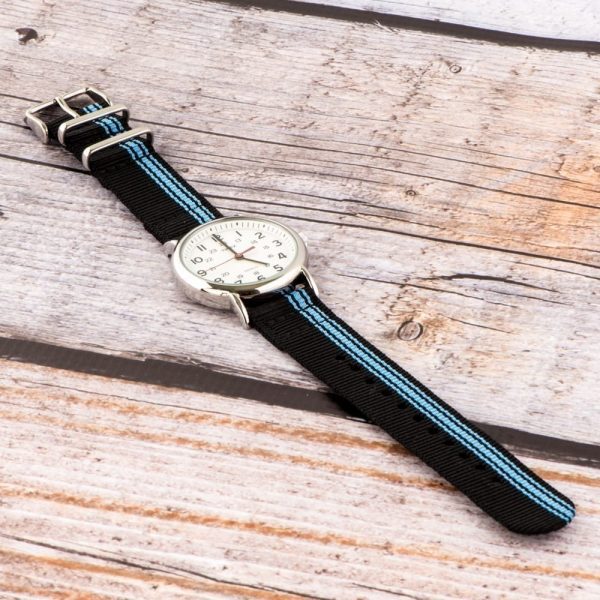 Racing Black & Sky 2-piece Classic Ballistic Bands - Image 2