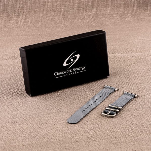 Grey 2-Piece Heavy Ballistic Bands for Apple Watch<sup>®</sup> - Image 4