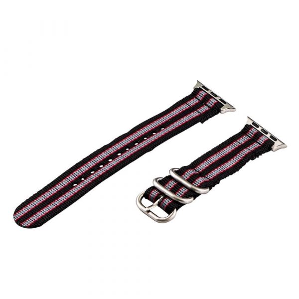 Grey & Red 2-piece Heavy Ballistic Bands for Apple Watch<sup>®</sup>