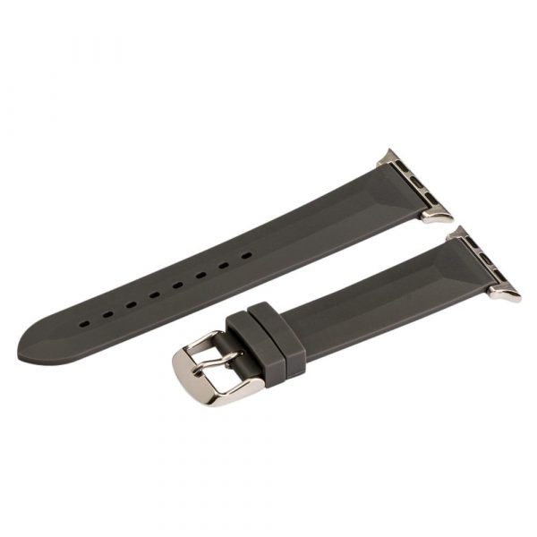Grey Silicone Bands for Apple Watch<sup>®</sup>