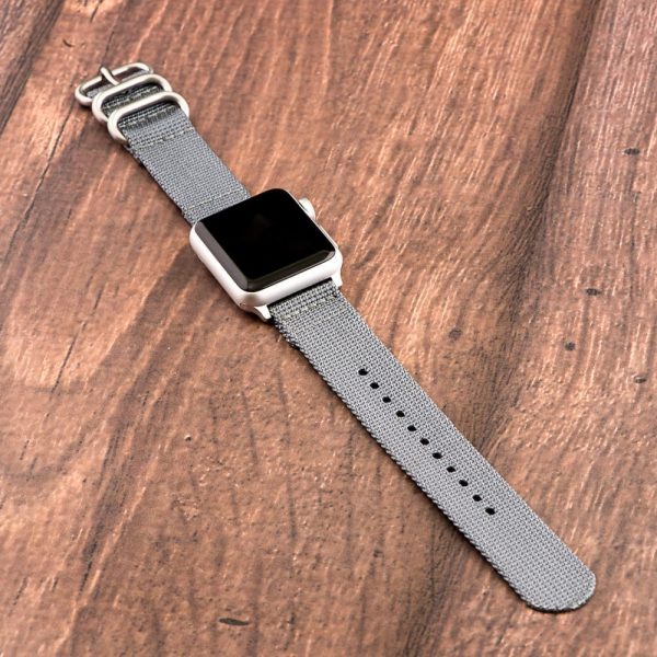 Grey 2-Piece Heavy Ballistic Bands for Apple Watch<sup>®</sup> - Image 2