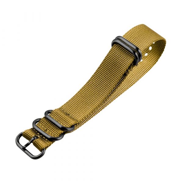 Desert Khaki Heavy Ballistic Watch Strap - Image 3