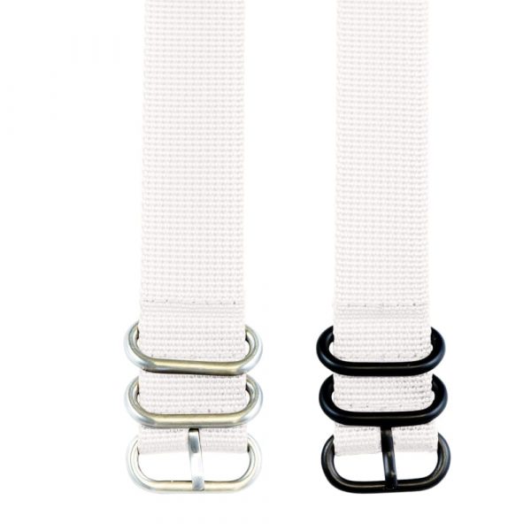 White Heavy Ballistic Watch Strap