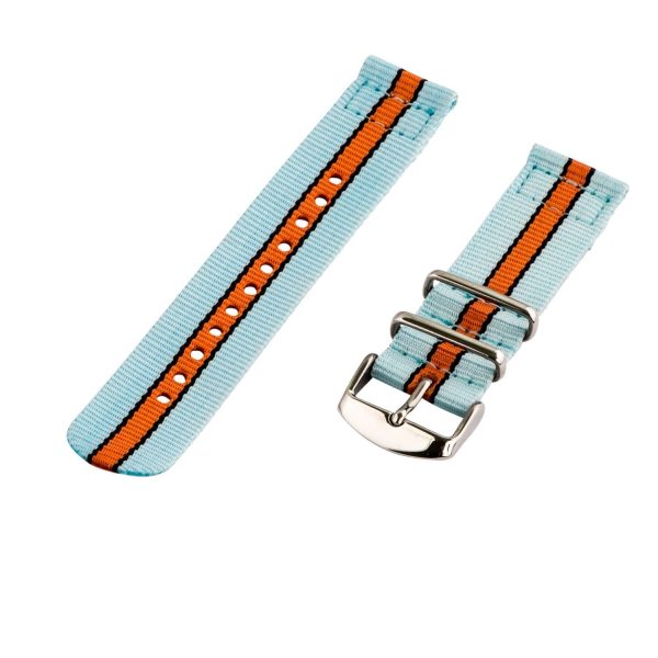Light Blue/Black/Orange 2-piece Classic Ballistic Bands