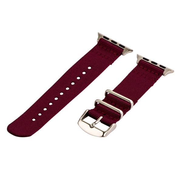 Maroon 2-Piece Classic Ballistic Bands for Apple Watch<sup>®</sup>