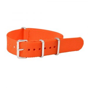 Orange XL Ballistic Watch Strap