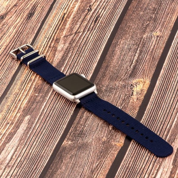 Navy 2-Piece Classic Ballistic Bands for Apple Watch<sup>®</sup> - Image 2