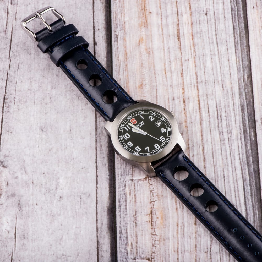 Navy 3-hole Smooth Rally Bands - Image 2