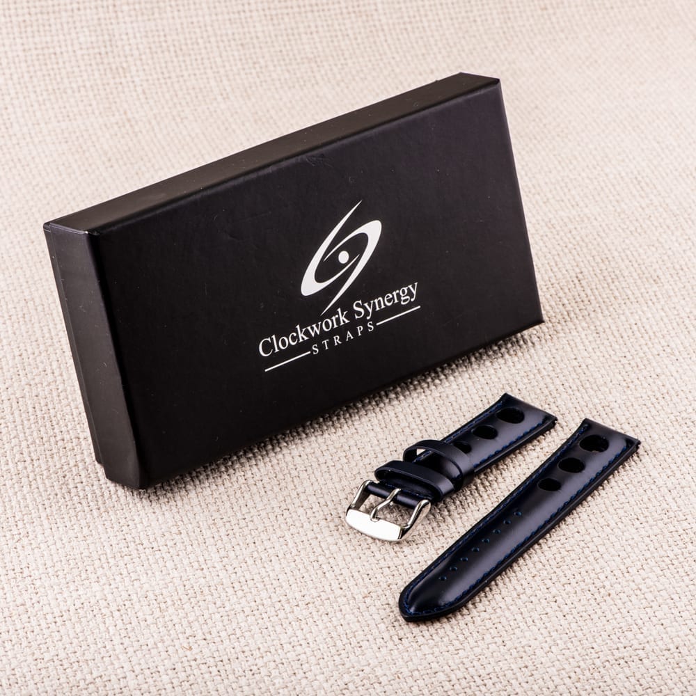 Navy 3-hole Smooth Rally Bands - Image 3