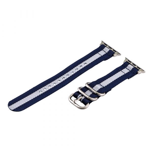 Navy & Grey 2-Piece Heavy Ballistic Bands for Apple Watch<sup>®</sup>