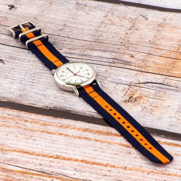 Navy & Orange 2-piece Classic Ballistic Bands - Image 2