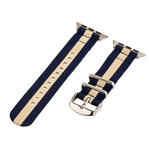 Navy & Sand 2-Piece Classic Ballistic Bands for Apple Watch<sup>®</sup>