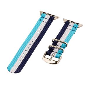Sky/White/Navy 2-Piece Classic Ballistic Bands for Apple Watch<sup>®</sup>