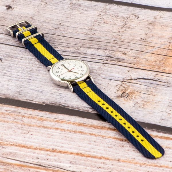 Navy & Yellow 2-piece Classic Ballistic Bands - Image 2