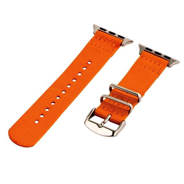 Orange 2-Piece Classic Ballistic Bands for Apple Watch<sup>®</sup>