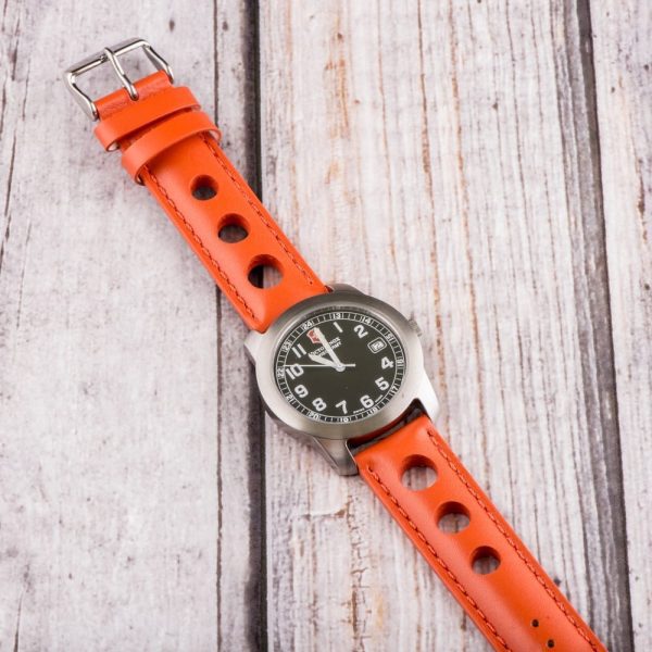 Orange 3-hole Smooth Rally Bands - Image 2