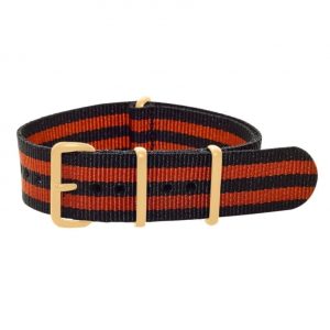 Black & Bronze Premium Ballistic Strap