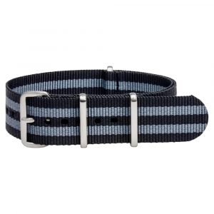 Black & Grey Premium NATO Strap