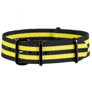 Black & Yellow Premium Ballistic Strap