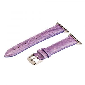 Lilac Lizard Leather Bands for Apple Watch<sup>®</sup>