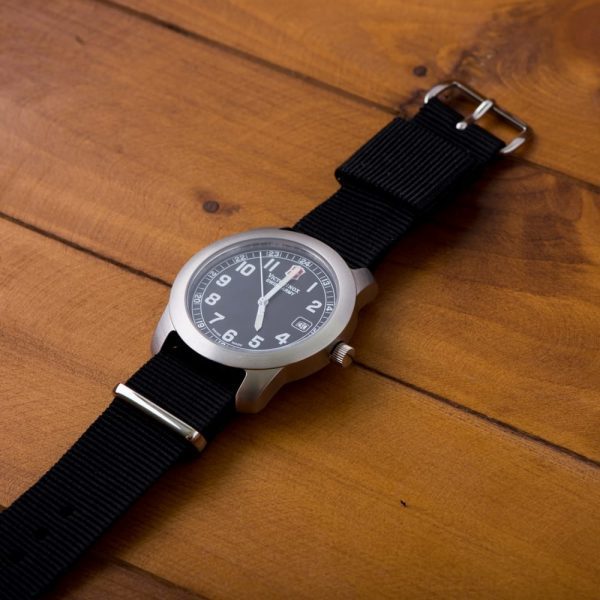 Black RAF Ballistic Watch Strap - Image 2