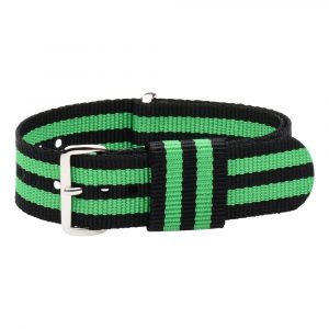 Black & Lime RAF Ballistic Watch Strap