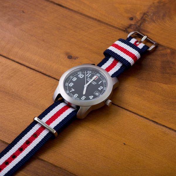 Blue/Red/White RAF Ballistic Watch Strap - Image 2