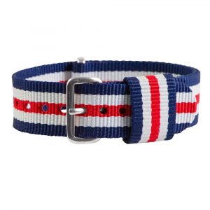 Blue/Red/White RAF Ballistic Watch Strap