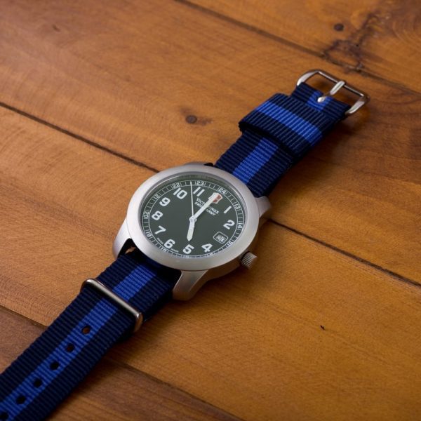 Navy & Purple RAF Ballistic Watch Strap - Image 2