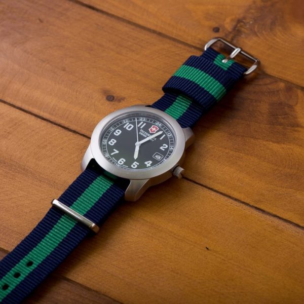 Navy & Green RAF Ballistic Watch Strap - Image 2