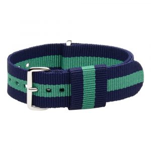 Navy & Green RAF Ballistic Watch Strap