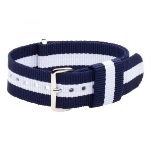 Navy & White RAF Ballistic Watch Strap