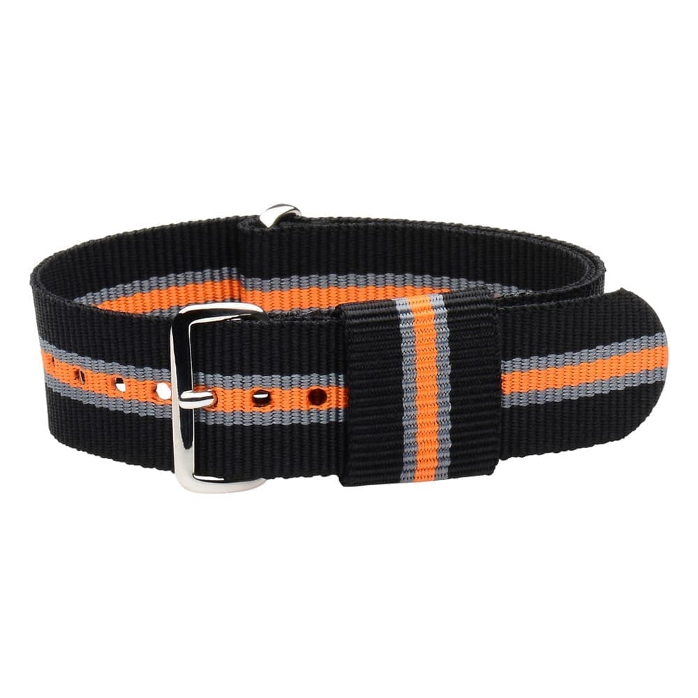 Orange/Grey/Black RAF Ballistic Watch Strap