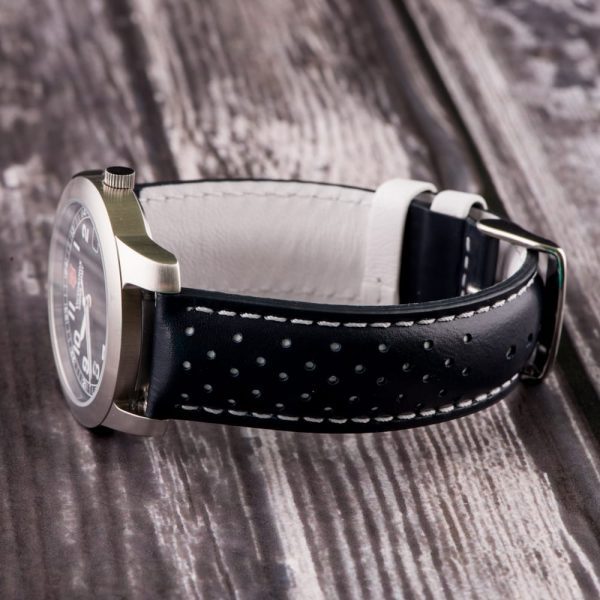Navy & White Smooth Perforated Rally Bands - Image 2