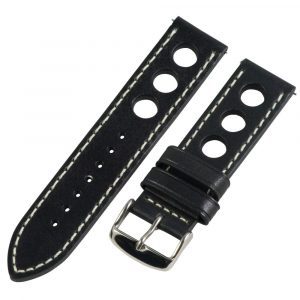 Black 3-hole Vintage Rally Bands