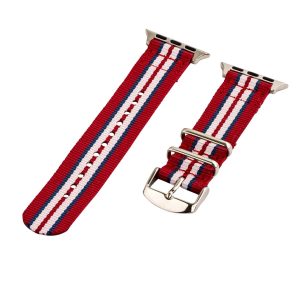 Red/Blue/White 2-Piece Classic Ballistic Bands for Apple Watch<sup>®</sup>