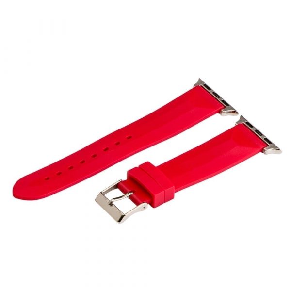 Red Silicone Bands for Apple Watch<sup>®</sup>