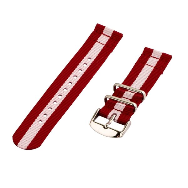 Red & White 2-piece Classic Ballistic Bands