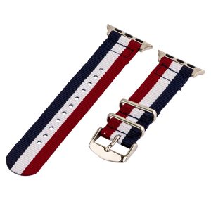 Red/White/Blue 2-Piece Classic Ballistic Bands for Apple Watch<sup>®</sup>