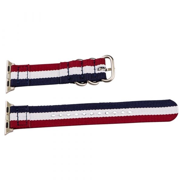 Red/White/Blue 2-Piece Heavy Ballistic Bands for Apple Watch<sup>®</sup> - Image 3