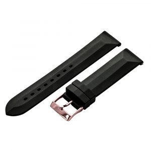 Black Silicone Watch Bands
