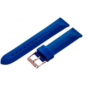 Blue Silicone Watch Bands