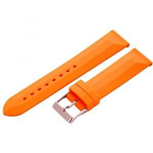 Orange Silicone Watch Bands