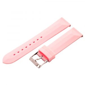 Pink Silicone Watch Bands