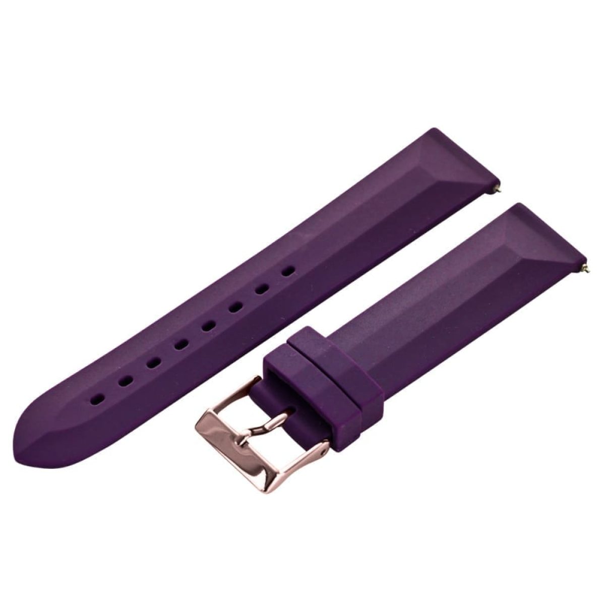 Purple Strap|Purple Silicone Watch Bands -Clockworksynergy