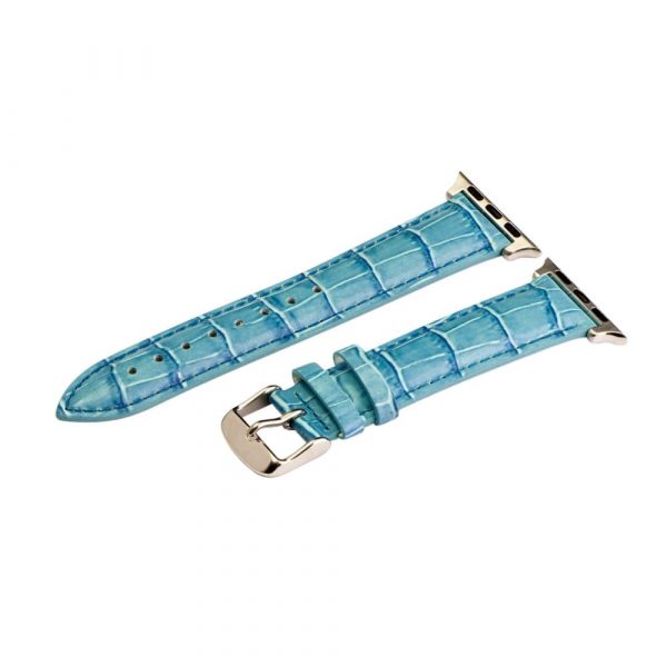 Sky Croco Leather Bands for Apple Watch<sup>®</sup>